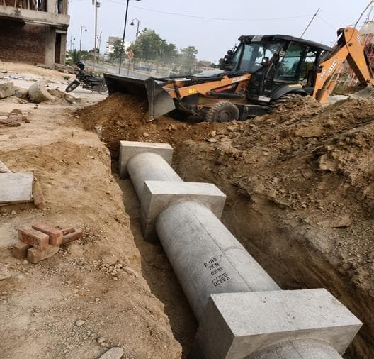 Amrawati Sports City services work 1