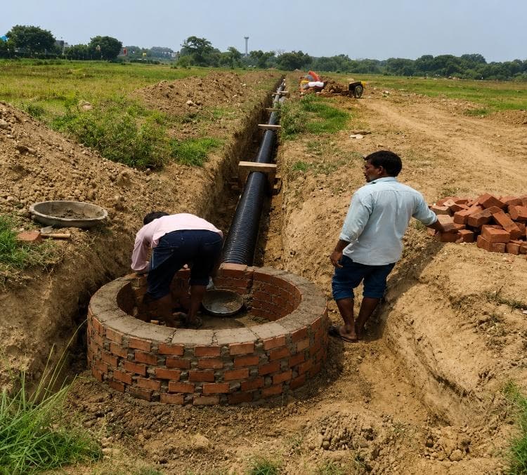 Amrawati Sports City services work 5